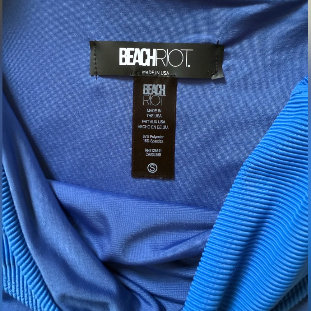 Beach Riot Blue One-Piece Swimsuit - Picture 4 of 4